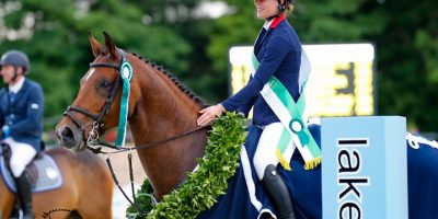 Maximiliane Ruppert entschied das Kleine Steinfeld Derby für sich.