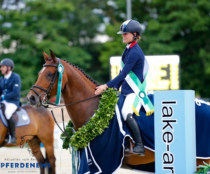 Maximiliane Ruppert entschied das Kleine Steinfeld Derby für sich.