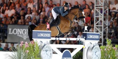 Sergio Moya ist der Sieger der Longines Global Champions Tour Etappe in Cannes.