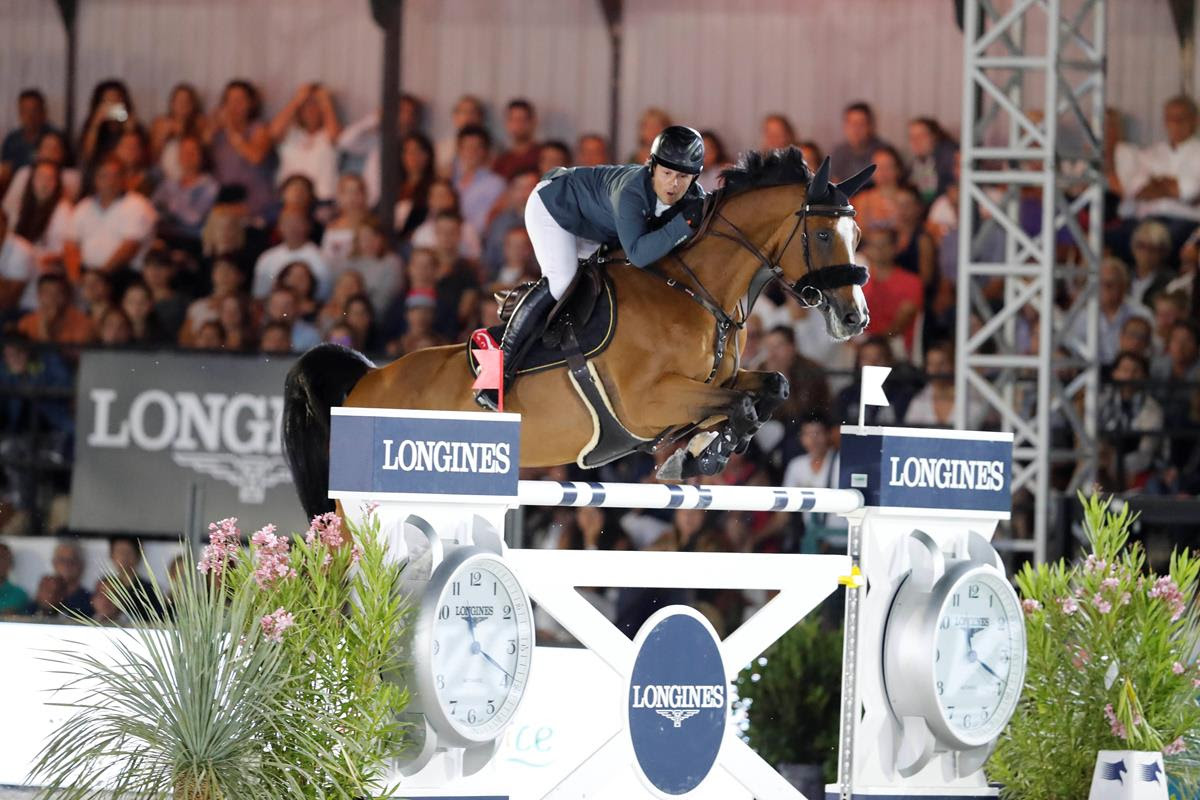 Sergio Moya ist der Sieger der Longines Global Champions Tour Etappe in Cannes.